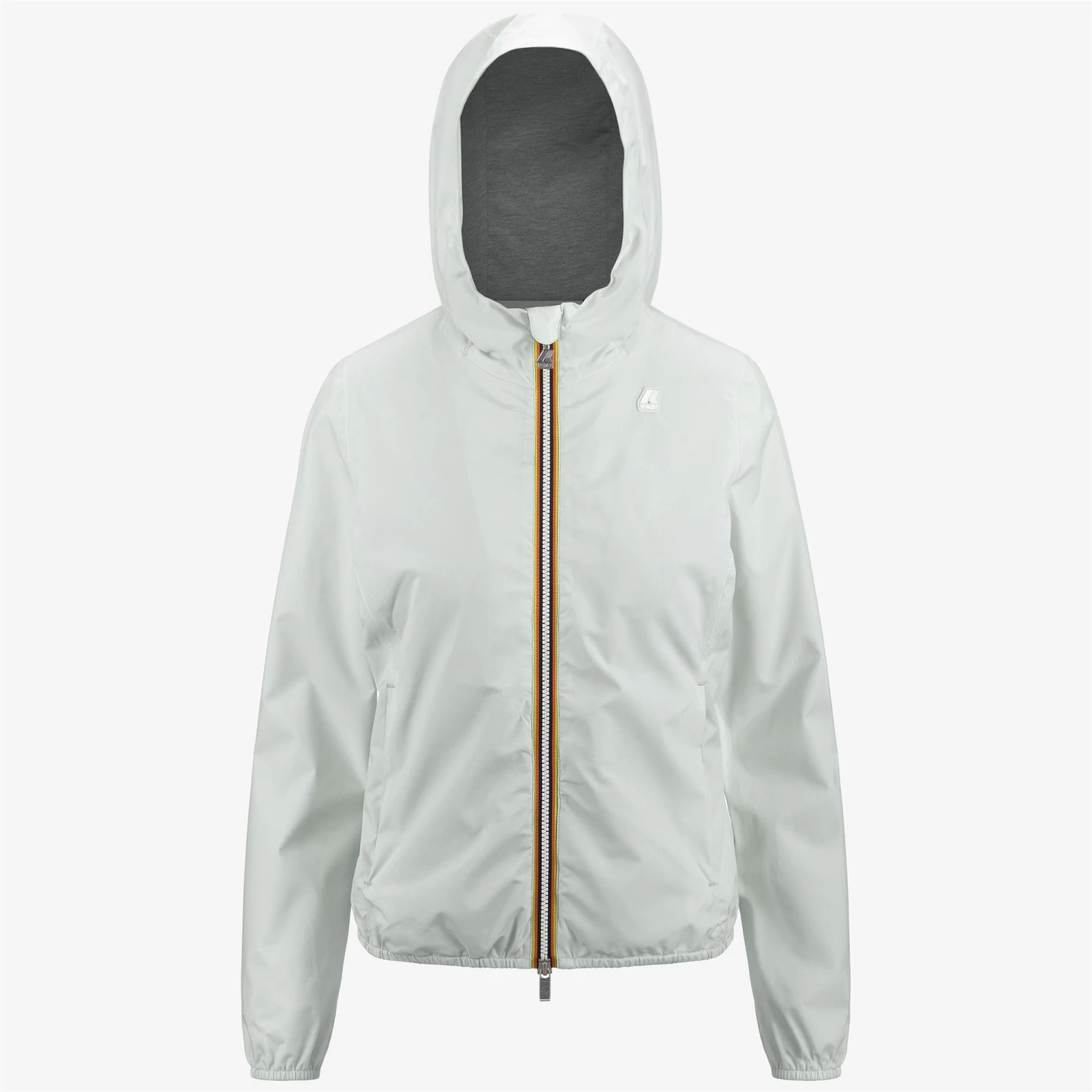 LILY STRETCH POLY JERSEY - Jackets - Short - Woman - GREY SAGE