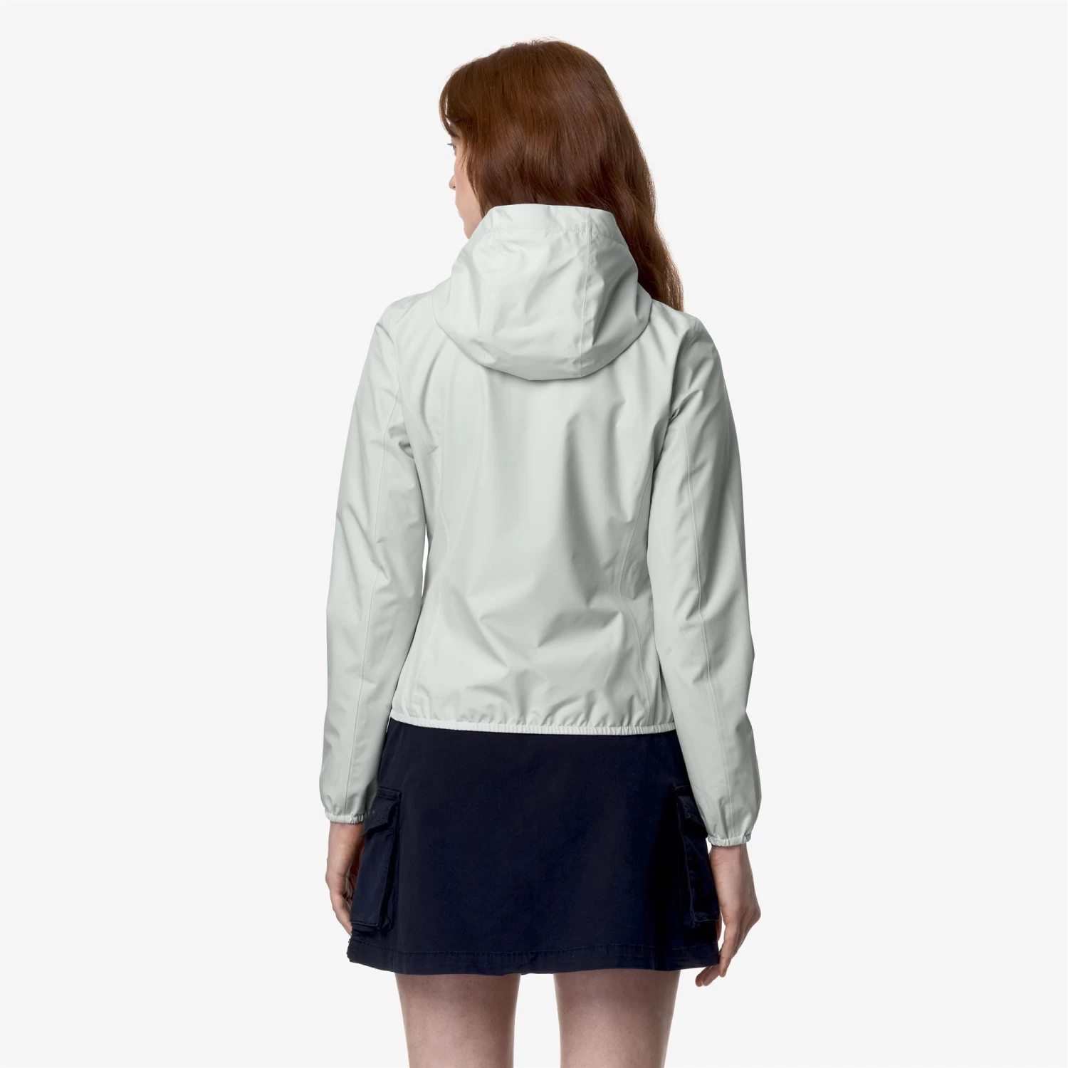 LILY STRETCH POLY JERSEY - Jackets - Short - Woman - GREY SAGE - immagine 5