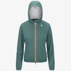 LILY STRETCH POLY JERSEY - Jackets - Short - Woman - GREEN PALM