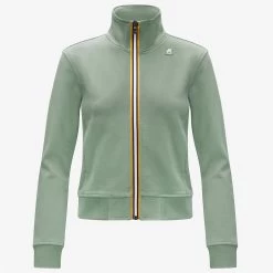 KATY - Fleece - Jacket - Woman - GREEN FJORD