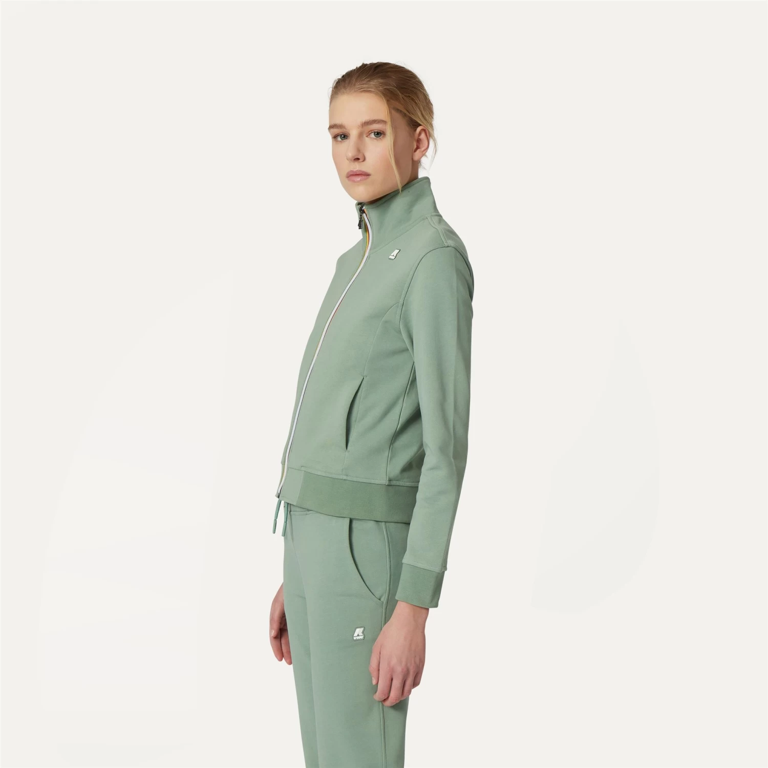 KATY - Fleece - Jacket - Woman - GREEN FJORD - immagine 4