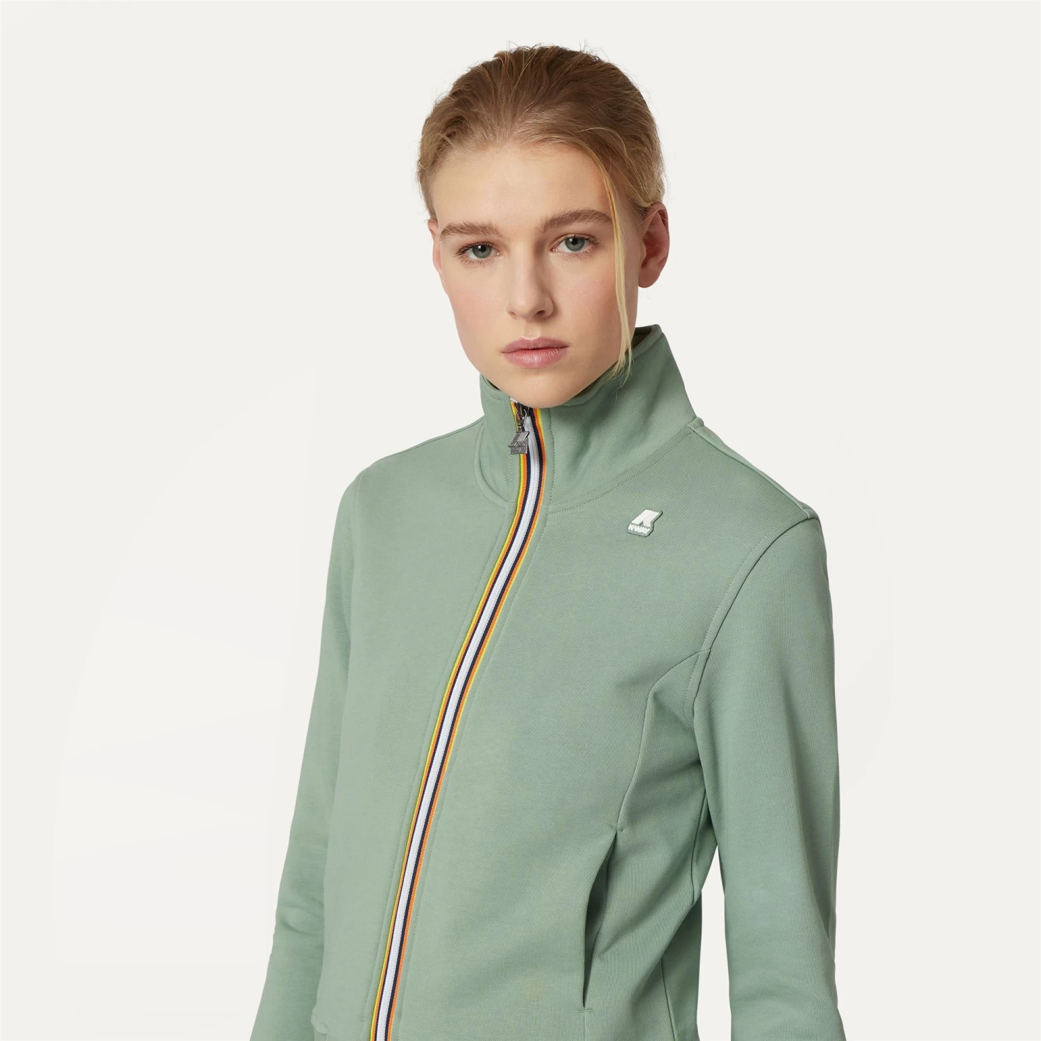 KATY - Fleece - Jacket - Woman - GREEN FJORD - immagine 2