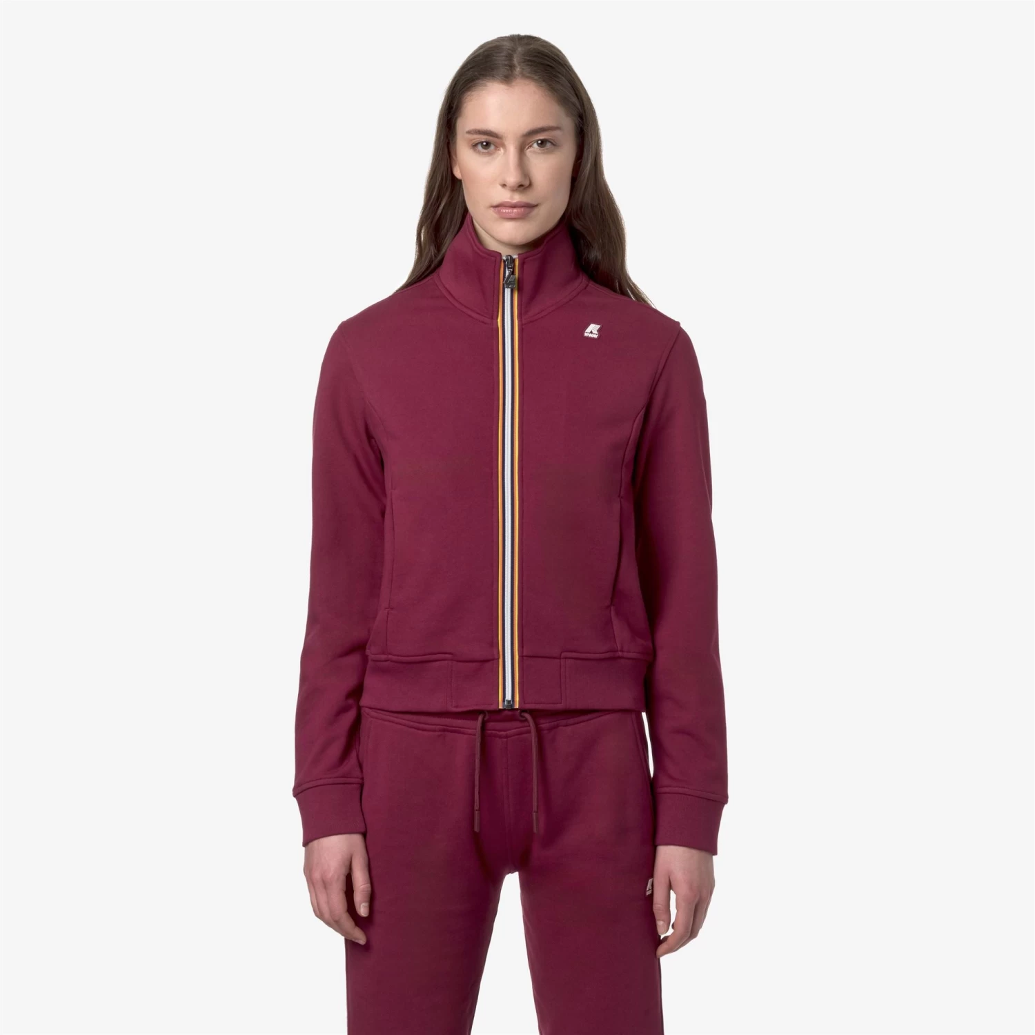 KATY - Fleece - Jacket - Woman - RED DK - immagine 3