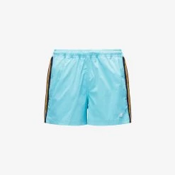 SALT - Bathing Suits - Swimming Trunk - Man - AZURE DUSTY