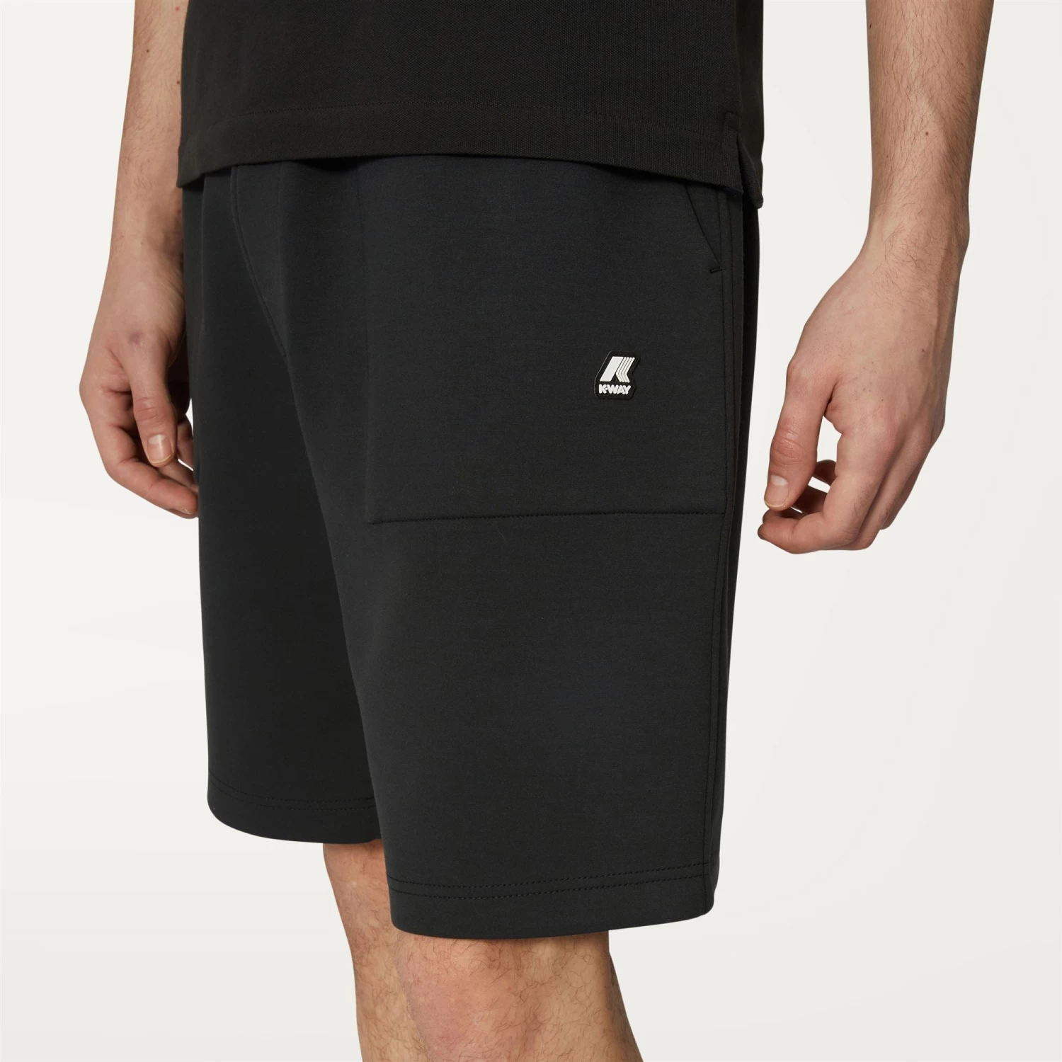 THEOTIME LIGHT SPACER - Shorts - SportShorts - Man - BLACK PURE - immagine 3