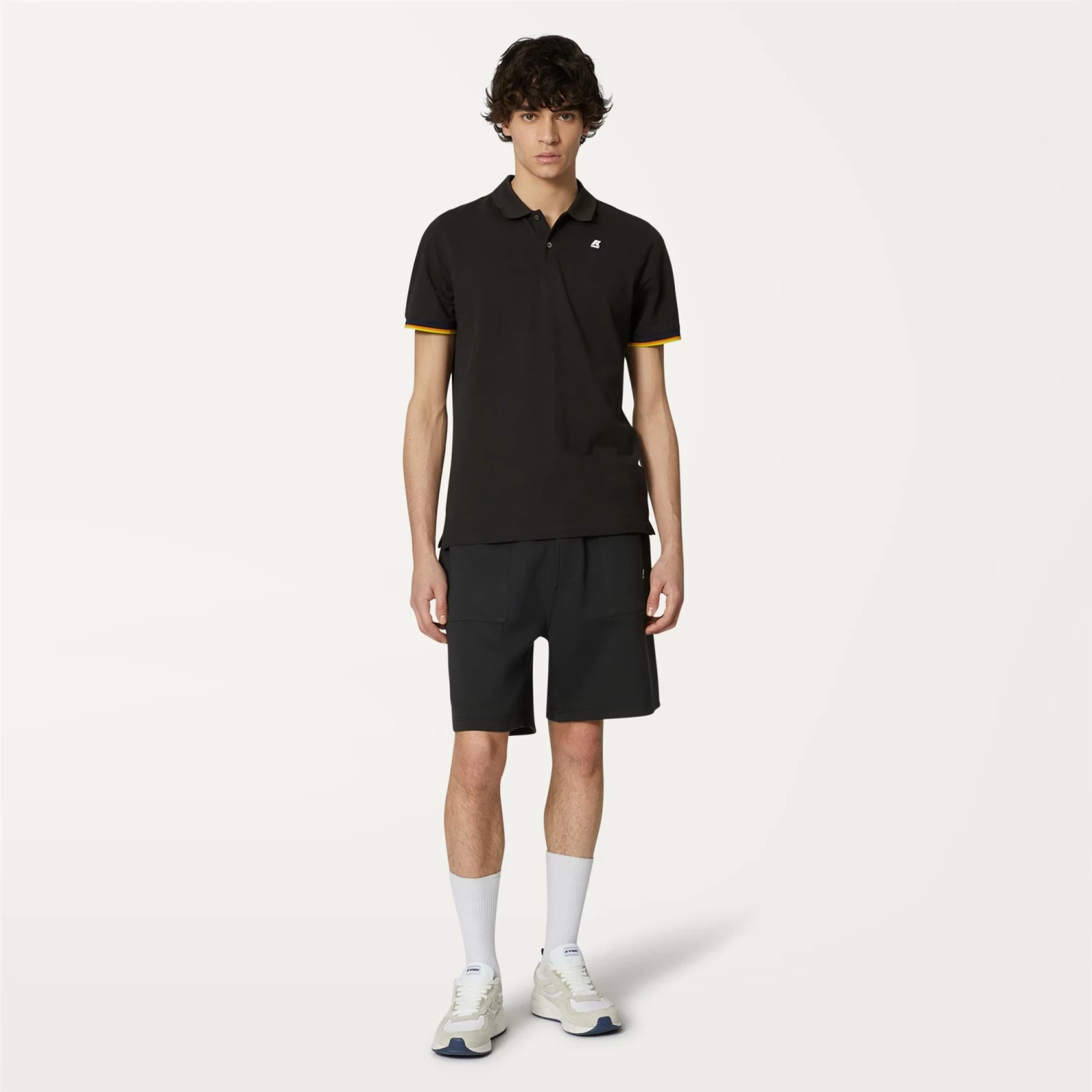 THEOTIME LIGHT SPACER - Shorts - SportShorts - Man - BLACK PURE - immagine 4