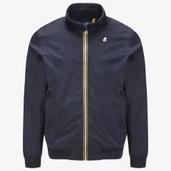 AMAURYSTRETCH NYLON JERSEY - Jackets - Short - Man - BLUE DEPTH