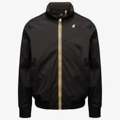 AMAURYSTRETCH NYLON JERSEY - Jackets - Short - Man - BLACK PURE