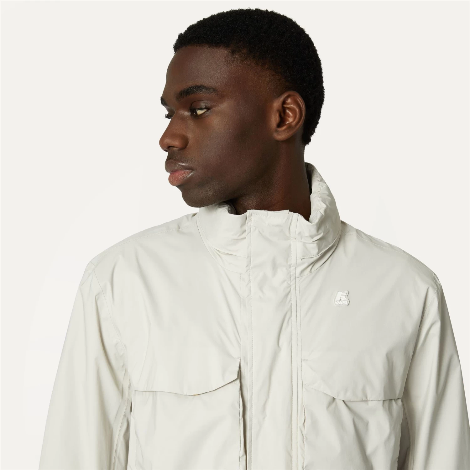 MANPHY STRETCH NYLON JERSEY - Jackets - Short - Man - BEIGE LT - immagine 2