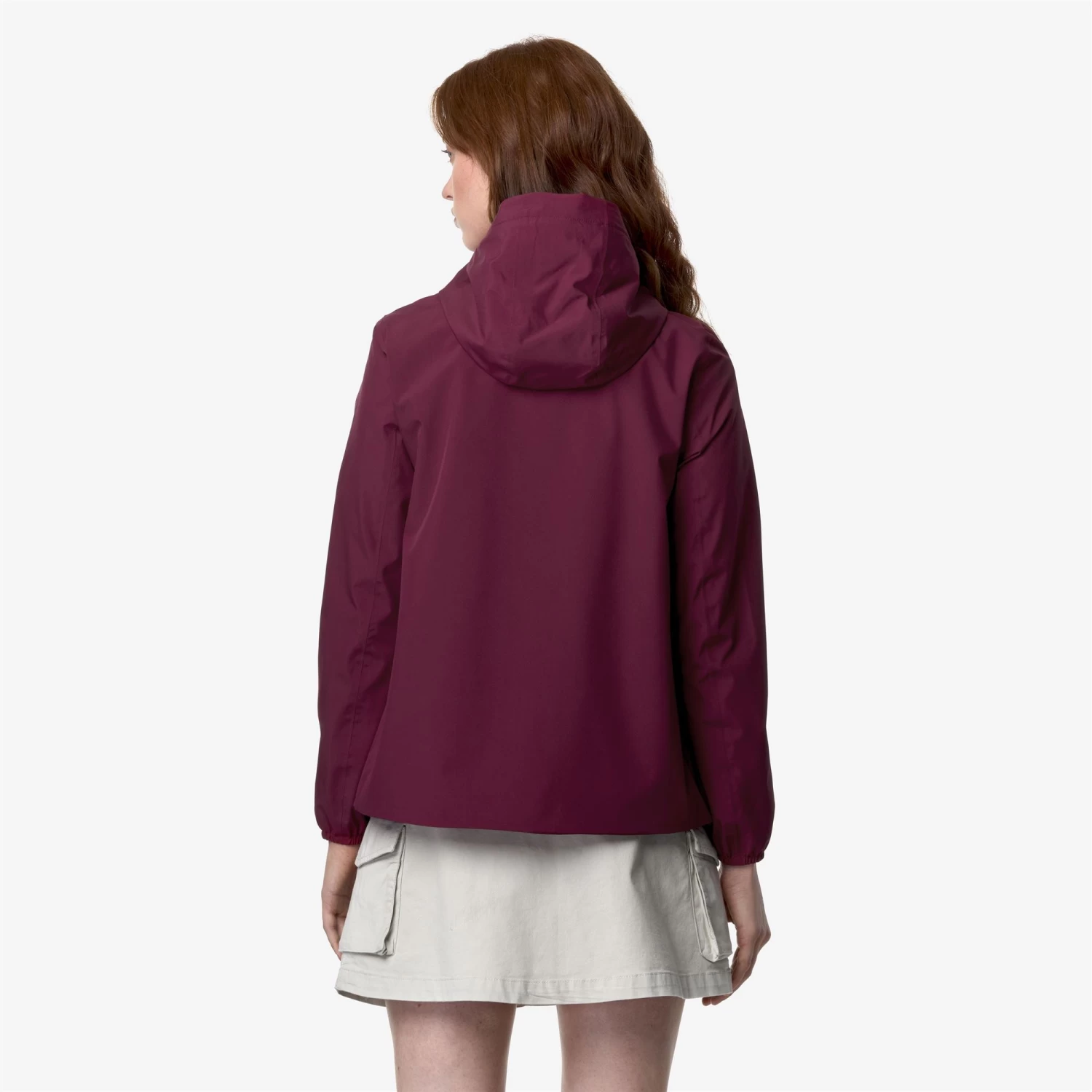 MARGUERITE STRETCH POLY JERSEY - Jackets - Mid - Woman - RED DK - immagine 5