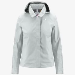 LILLA BONDED JERSEY - Jackets - Short - Woman - GREY SAGE