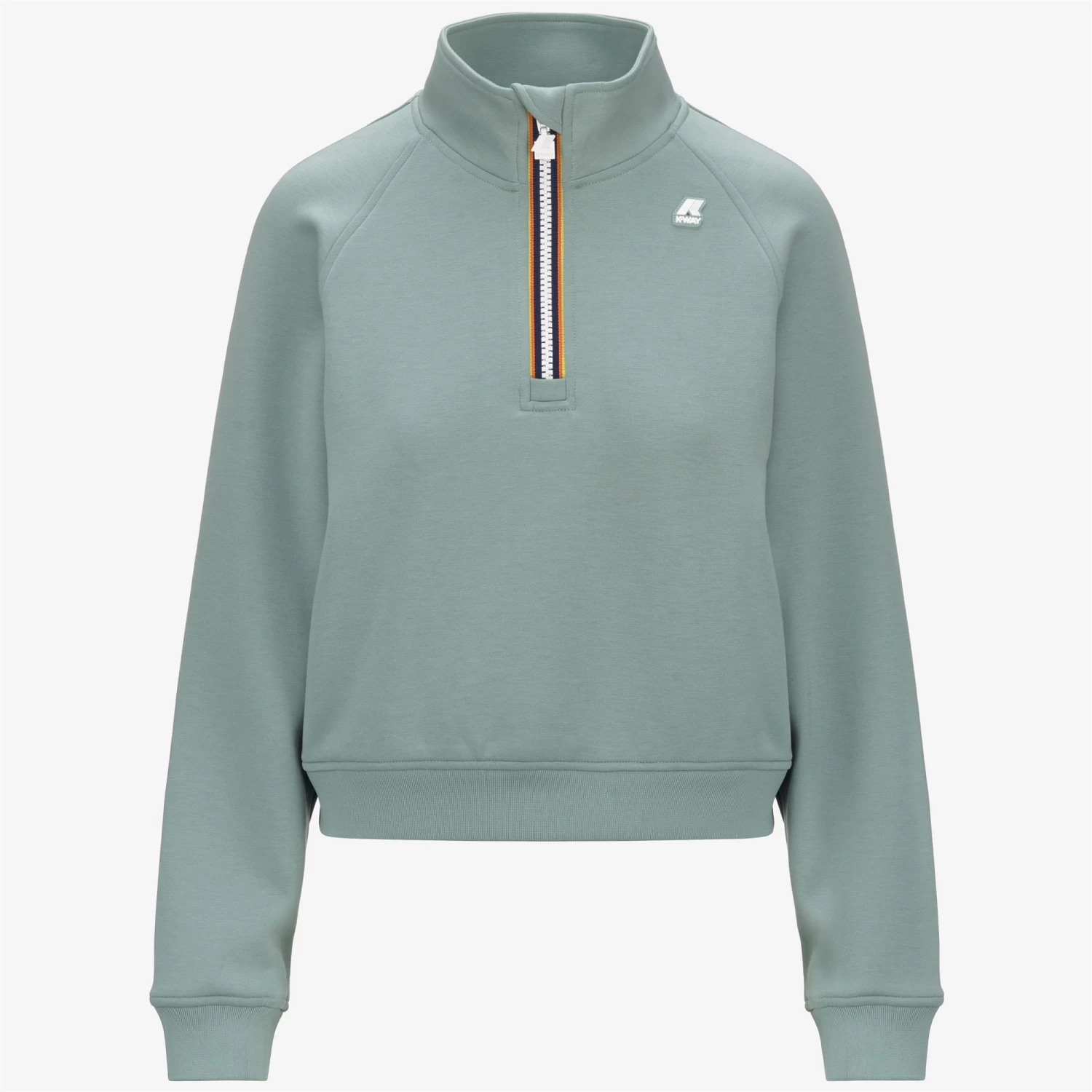 JEUNE LIGHT SPACER - Fleece - Jumper - Woman - GREEN MOLD