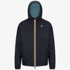 JAKE PLUS.2 REVERSIBLE - Jackets - Short - Man - BLUE D-GREEN P