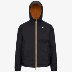 JAKE PLUS.2 REVERSIBLE - Jackets - Short - Man - BLACK-ORANGE M