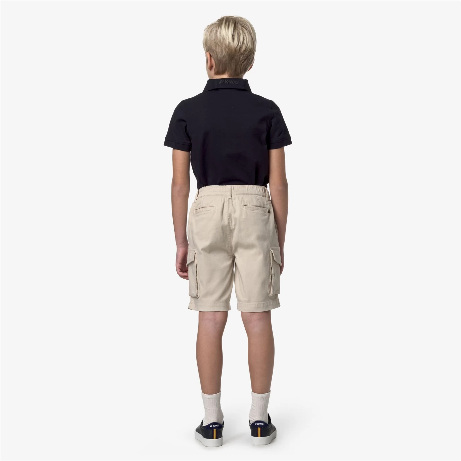 P. DAVON - Shorts - Cargo - Boy - BEIGE LT - immagine 5