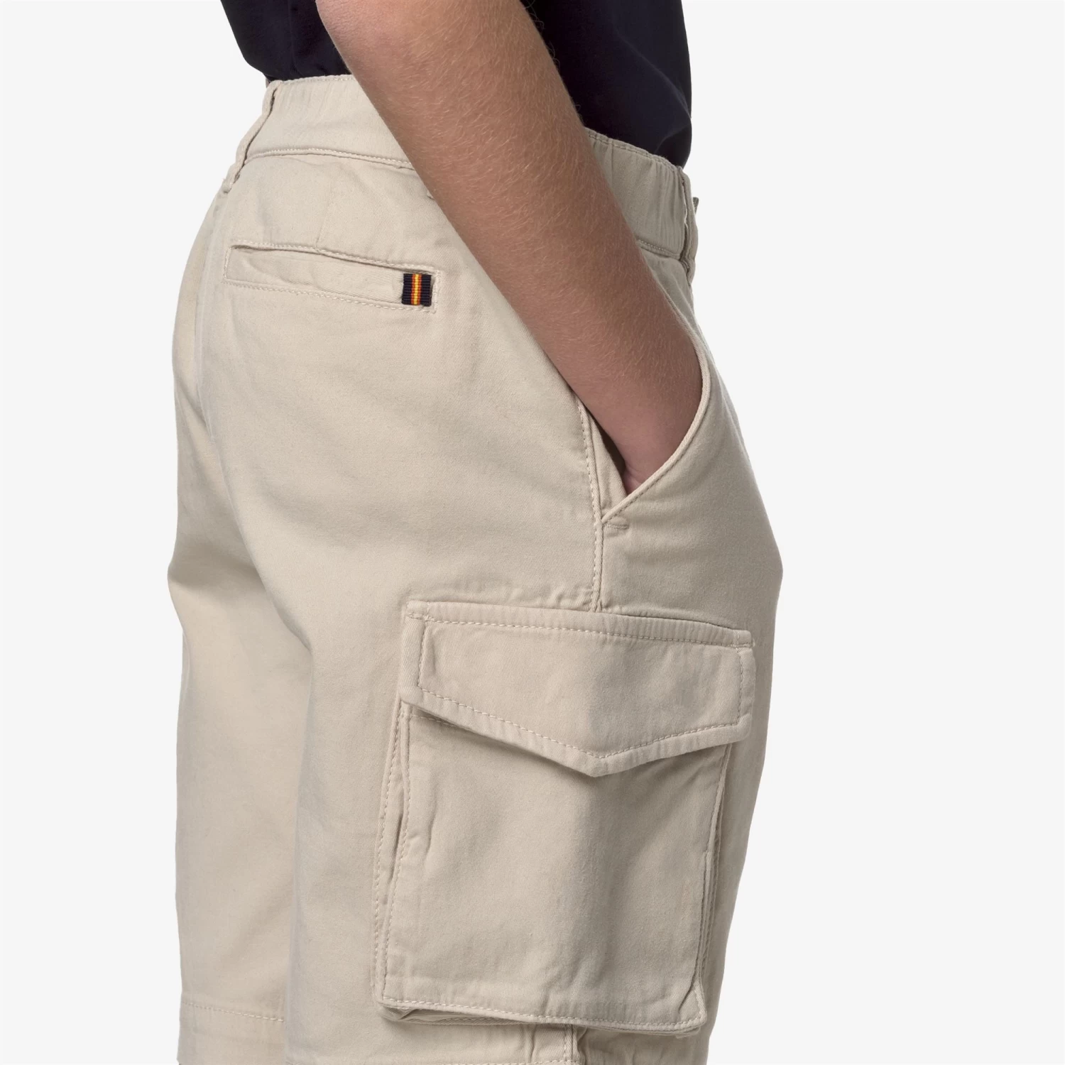 P. DAVON - Shorts - Cargo - Boy - BEIGE LT - immagine 2