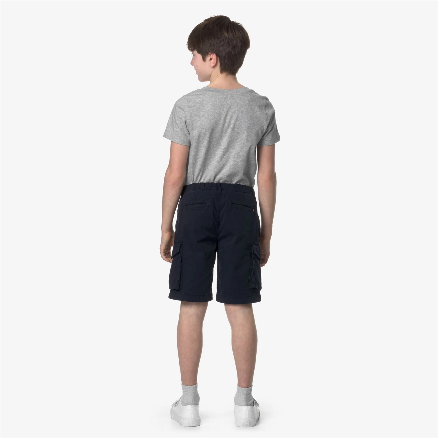 P. DAVON - Shorts - Cargo - Boy - BLUE DEPTH - immagine 5
