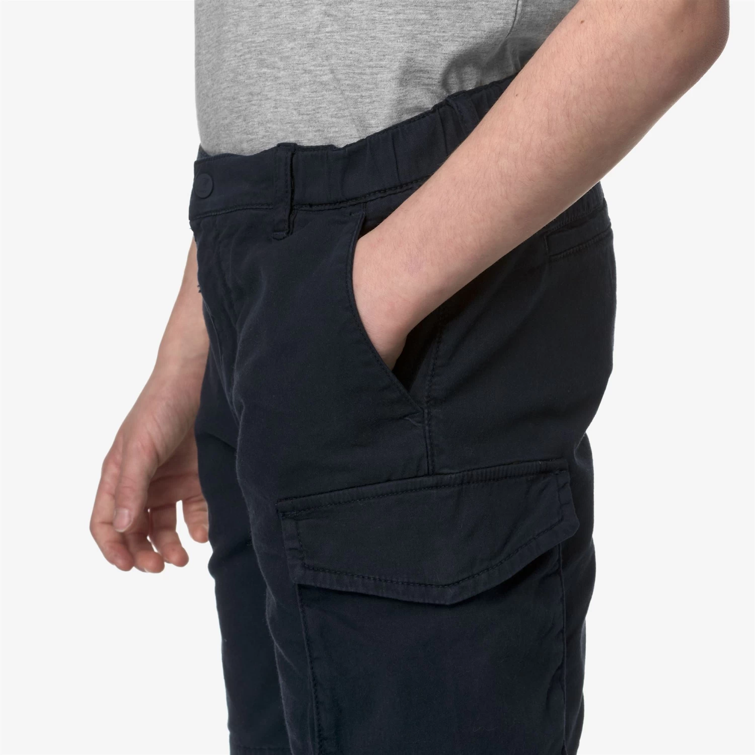 P. DAVON - Shorts - Cargo - Boy - BLUE DEPTH - immagine 2