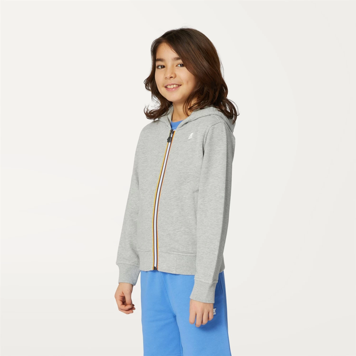 P. ANTHONY - Fleece - Jacket - Boy - GREY MEL - immagine 4