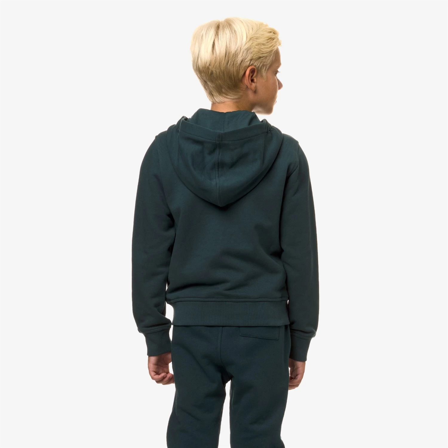 P. ANTHONY - Fleece - Jacket - Boy - GREEN PETROL - immagine 4