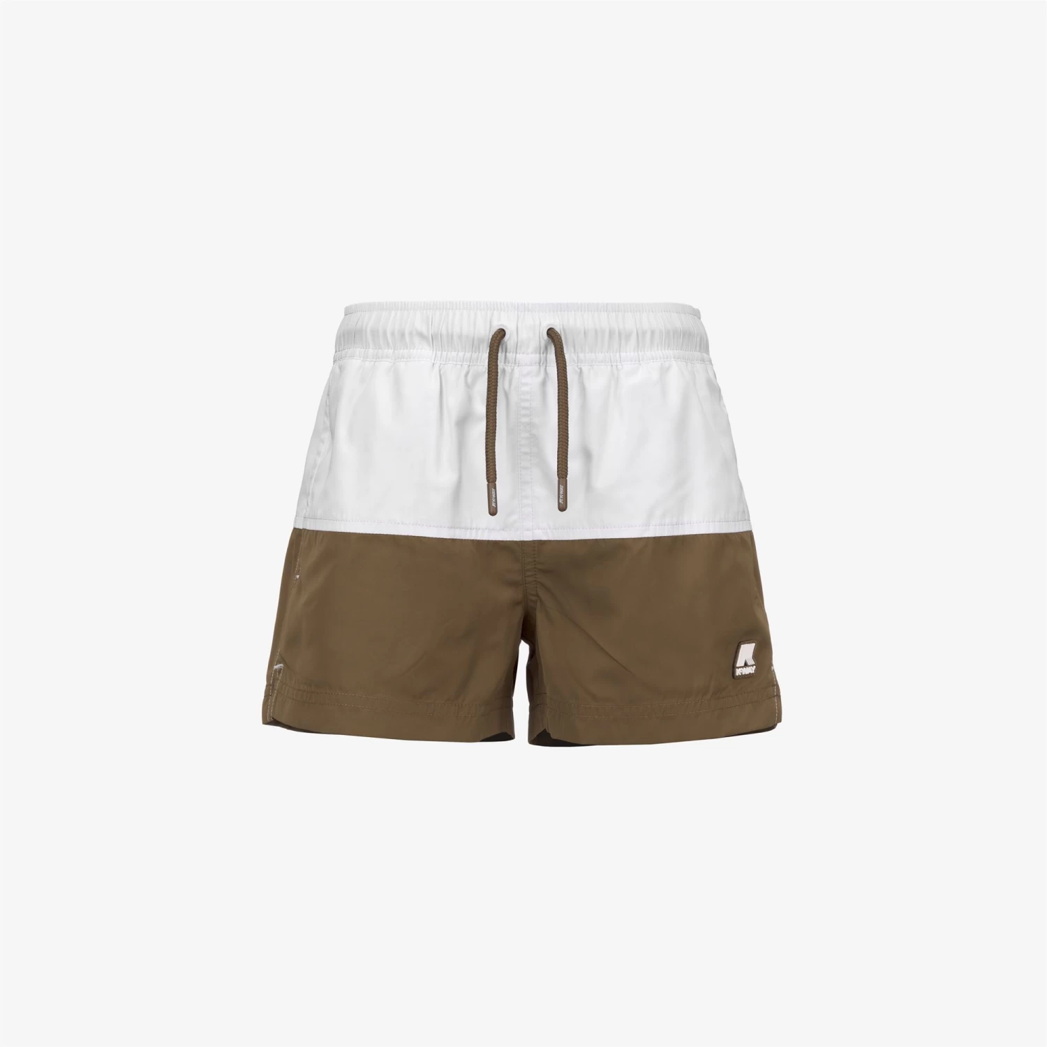 P. LESLIE - Bathing Suits - Swimming Trunk - Boy - WHITE-BROWN C