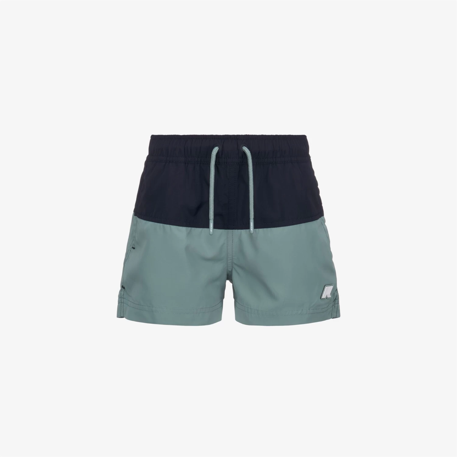 P. LESLIE - Bathing Suits - Swimming Trunk - Boy - BLUE DEPTH-GREEN MOLD