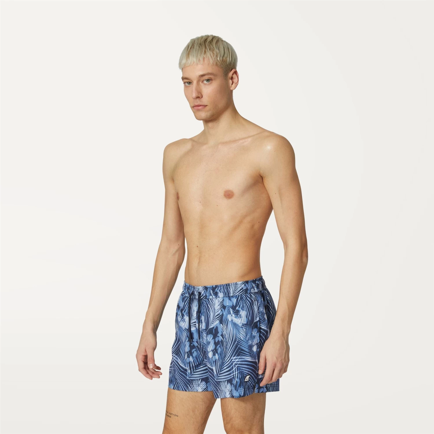 AIRY GRAPHIC - Bathing Suits - Swimming Trunk - Man - INDIGO JUNGLE - immagine 4