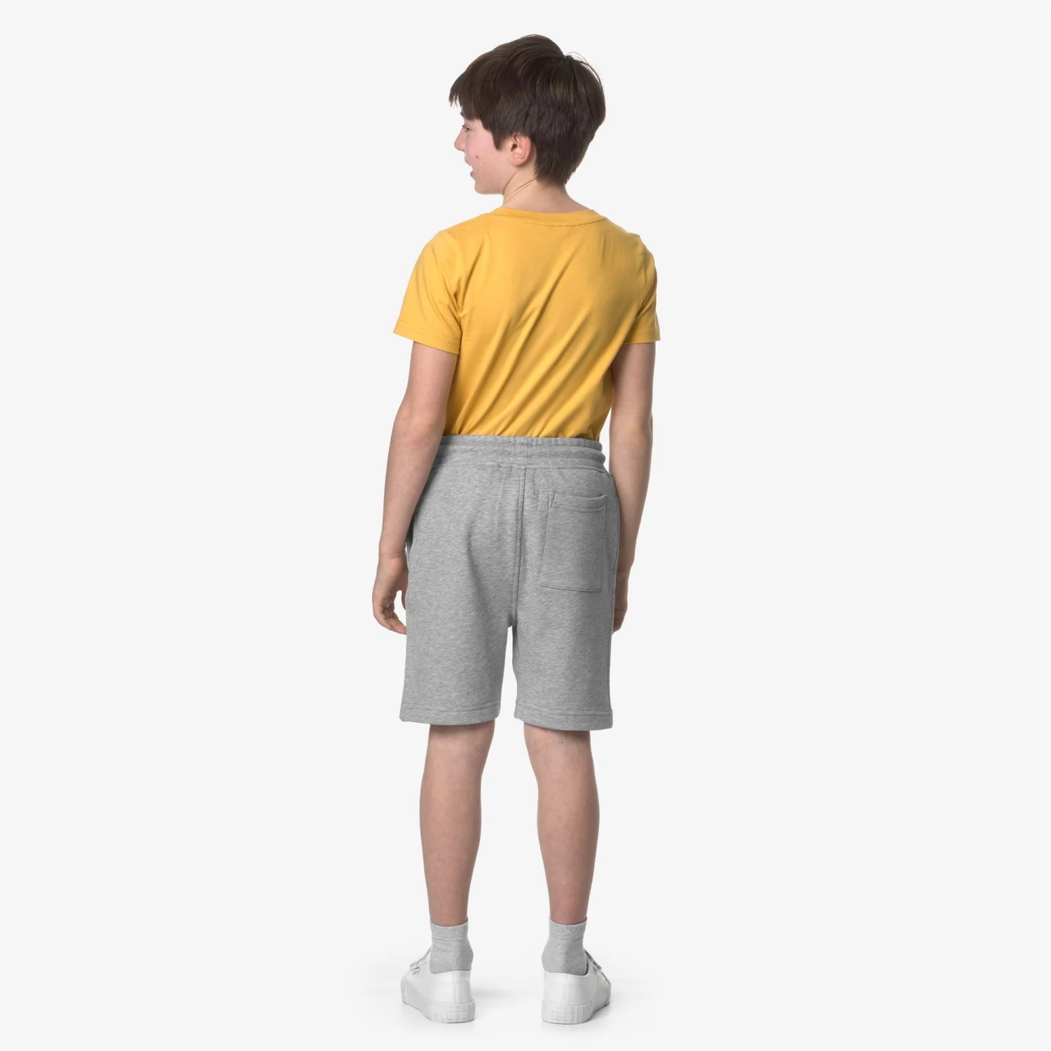 P. ERIK - Shorts - SportShorts - Boy - GREY MEL - immagine 5