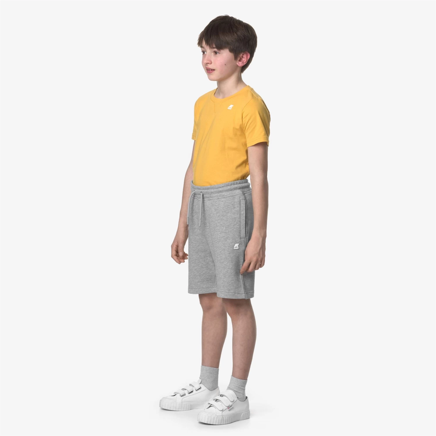 P. ERIK - Shorts - SportShorts - Boy - GREY MEL - immagine 4