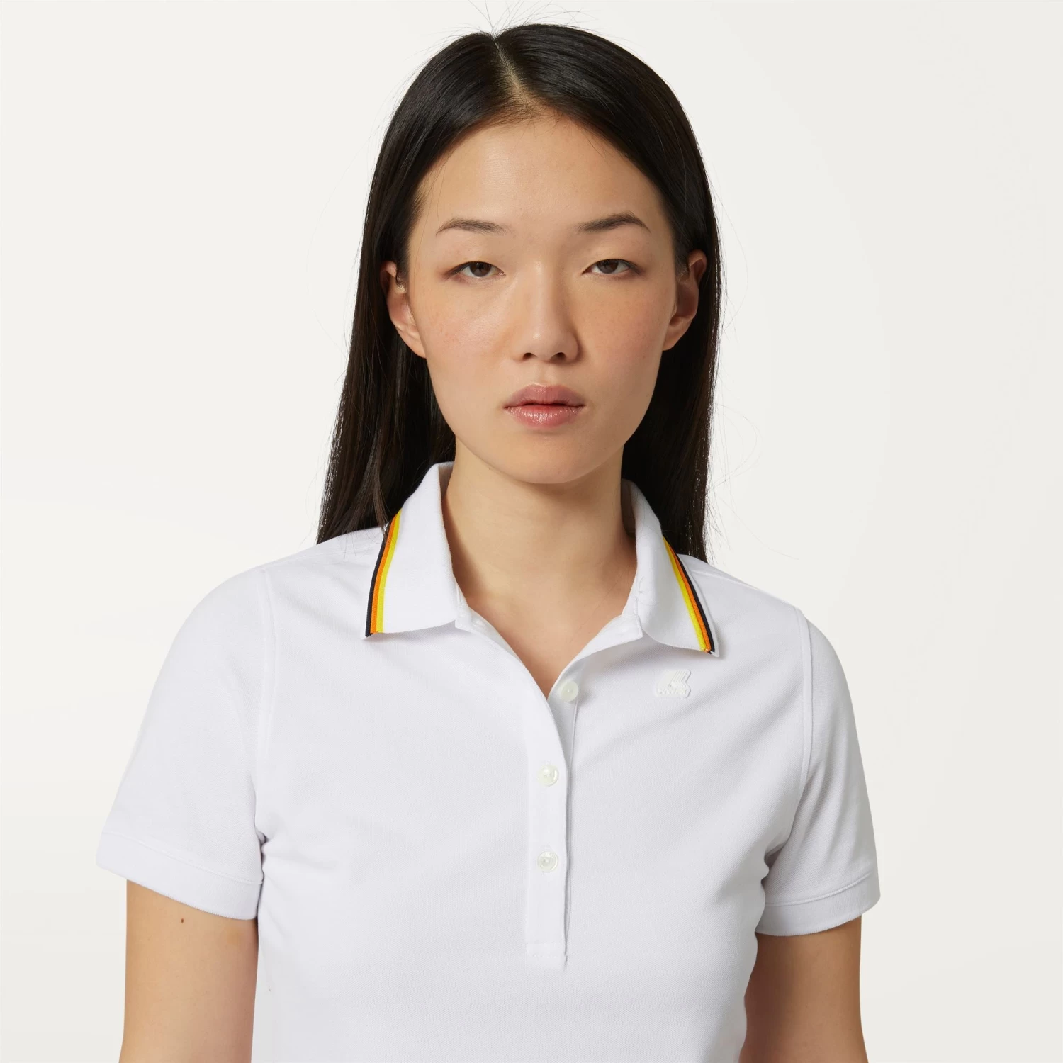 JEANNINE - Polo Shirts - Polo - Woman - WHITE - immagine 2