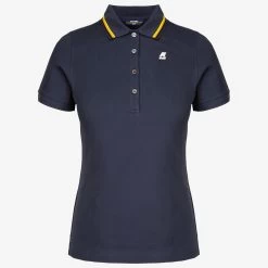 JEANNINE - Polo Shirts - Polo - Woman - BLUE DEPTH