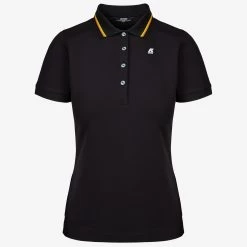 JEANNINE - Polo Shirts - Polo - Woman - BLACK PURE