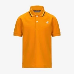 P. VINCENT - Polo Shirts - Polo - Boy - ORANGE MD