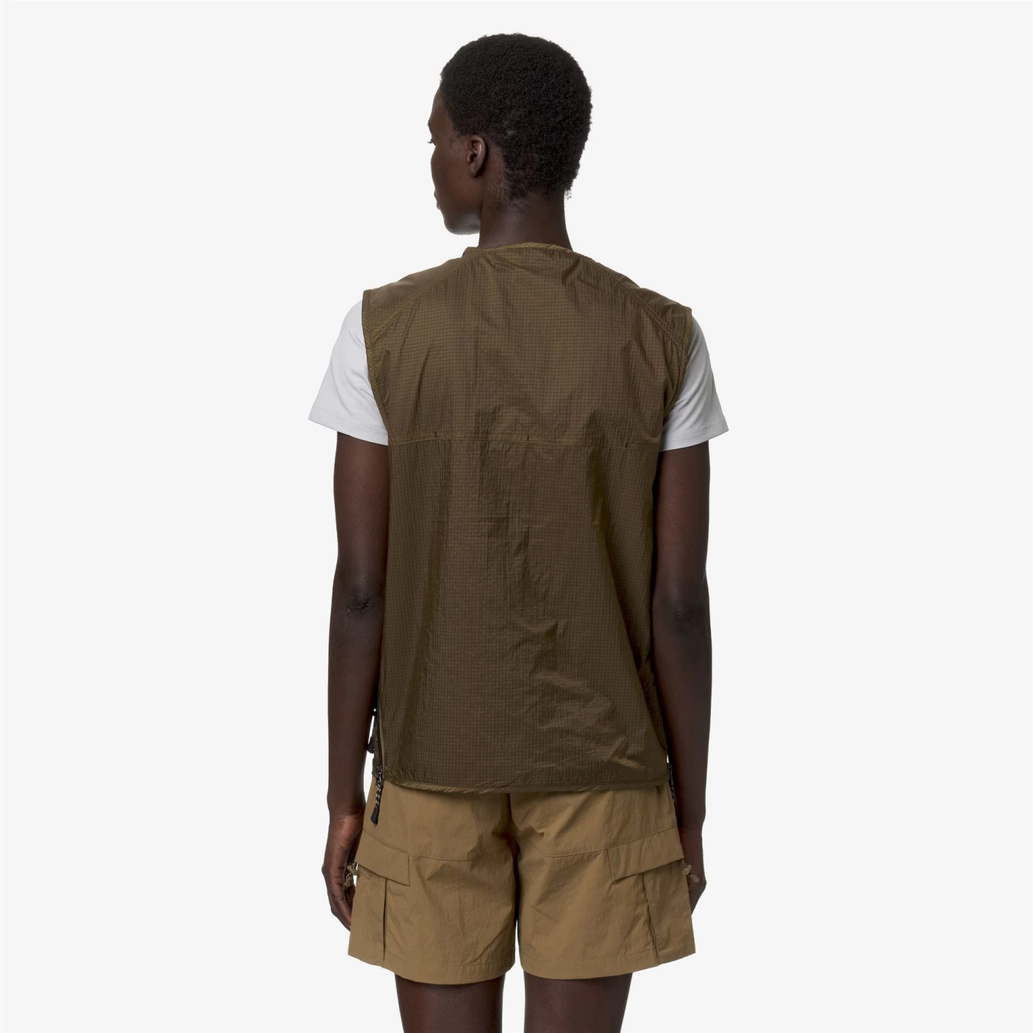 ALLOS - Jackets - Vest - Unisex - BROWN CORDA RIPSTOP - immagine 5