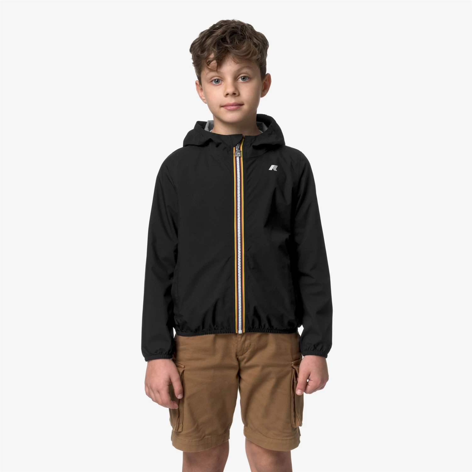 P. JACK STRETCH DOT - Jackets - Short - Boy - BLACK PURE - immagine 3