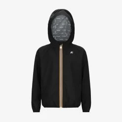 P. JACK STRETCH DOT - Jackets - Short - Boy - BLACK PURE