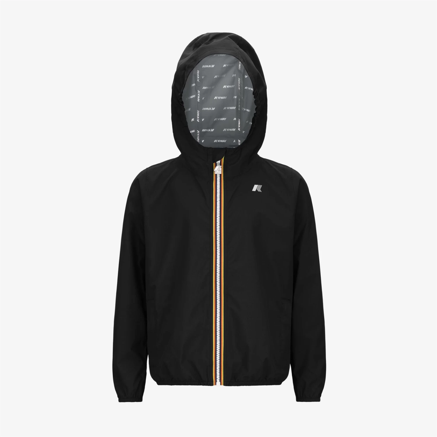 P. JACK STRETCH DOT - Jackets - Short - Boy - BLACK PURE