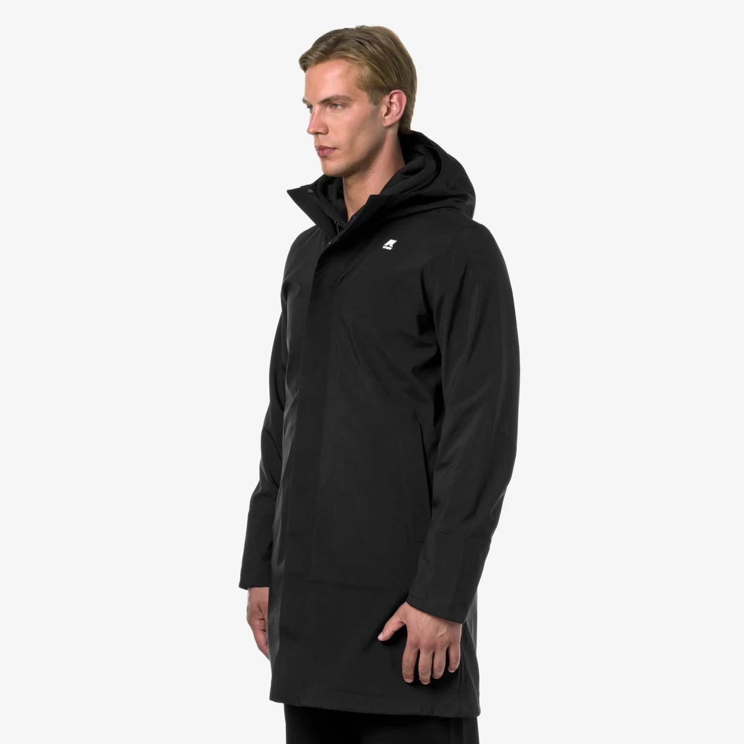 THOMAS BONDED - Jackets - Long - Man - BLACK P-BLUE D - immagine 4