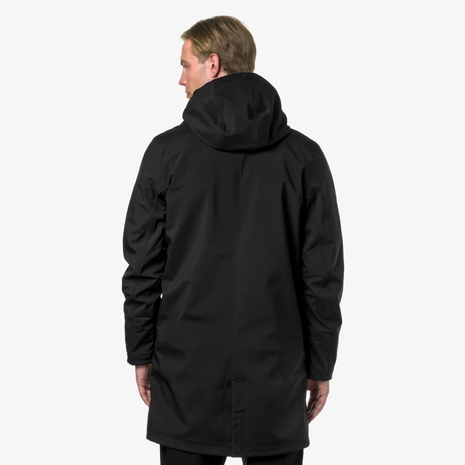 THOMAS BONDED - Jackets - Long - Man - BLACK P-BLUE D - immagine 5