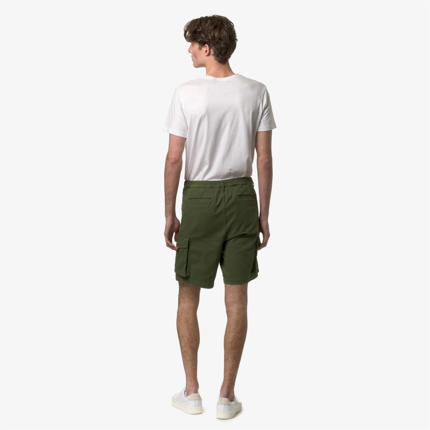 DAVON - Shorts - Cargo - Man - GREEN CYPRESS - immagine 5