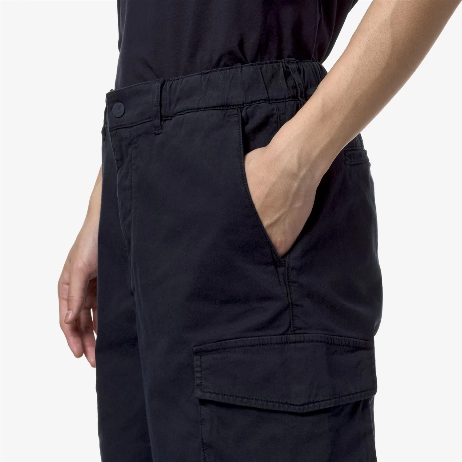 DAVON - Shorts - Cargo - Man - BLUE DEPTH - immagine 2