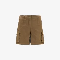 ALYSANE - Shorts - Cargo - Woman - BROWN CORDA