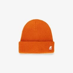 P. BRICE CARDIGAN STITCH - Headwear - Hat - Kid Unisex - ORANGE RUST