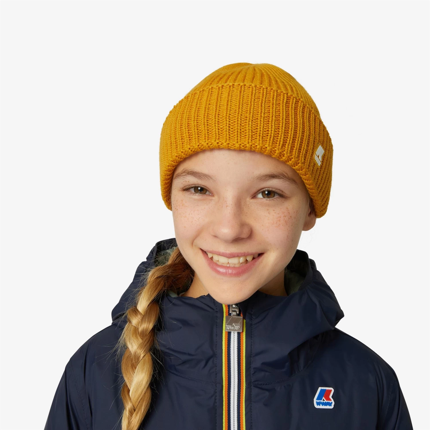 P. BRICE CARDIGAN STITCH - Headwear - Hat - Kid Unisex - YELLOW SUNFLOWER - immagine 2