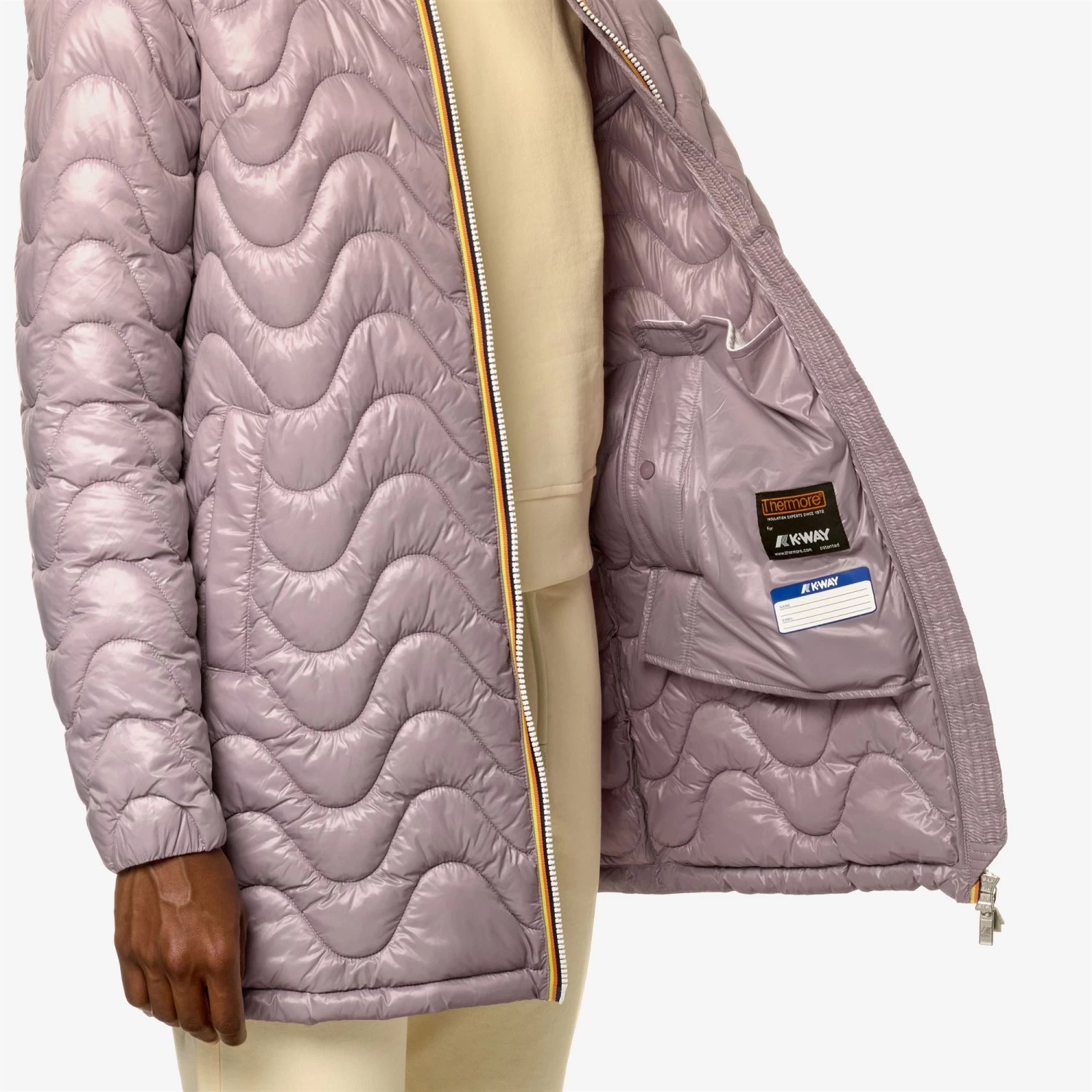 SOPHIE QUILTED WARM - Jackets - Mid - Woman - VIOLET DUSTY - immagine 2