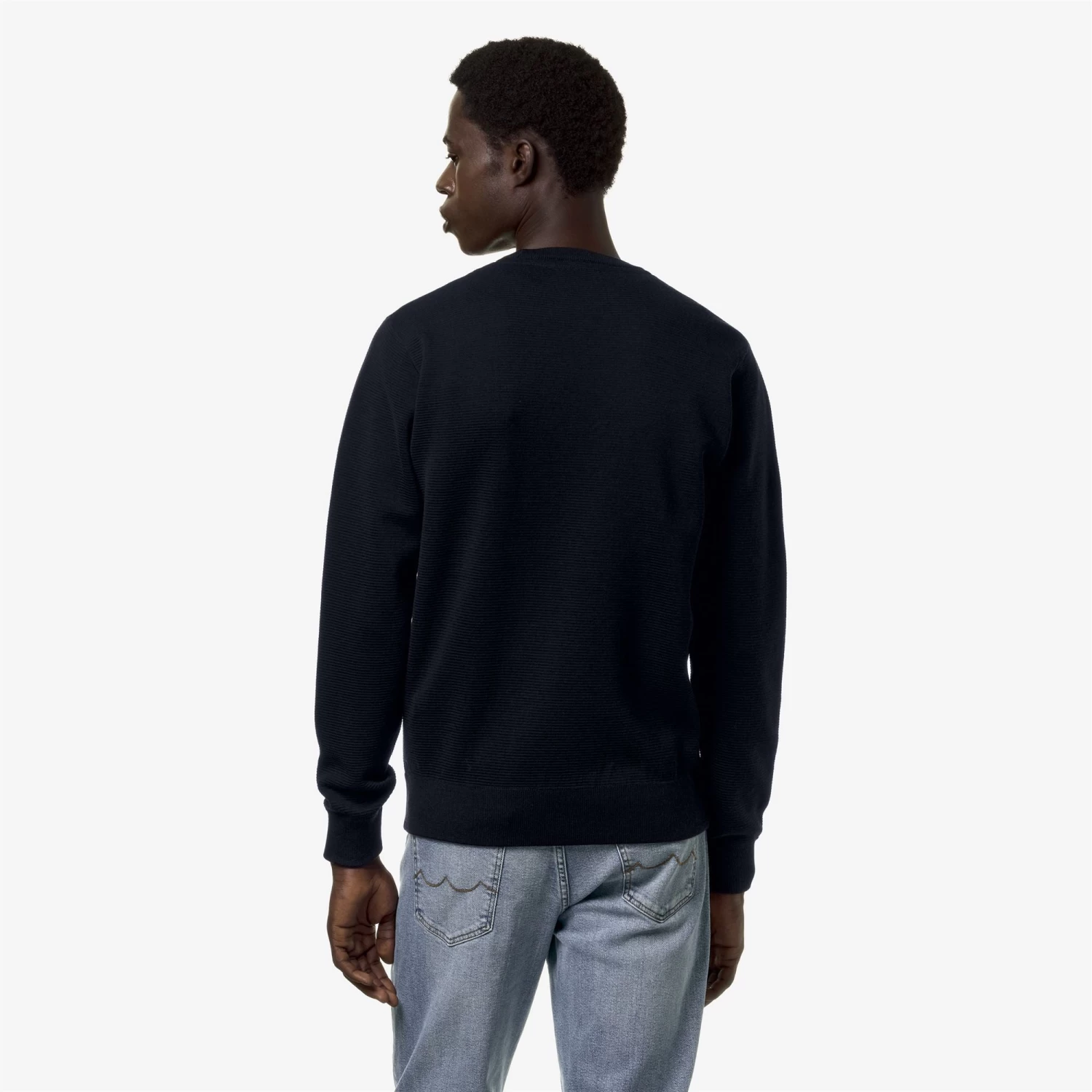 SEBASTIEN EASY CARE - Knitwear - PullOver - Man - BLUE DEPTH - immagine 5