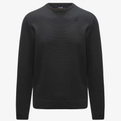 SEBASTIEN EASY CARE - Knitwear - PullOver - Man - BLACK PURE