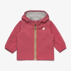 E. JACK STRETCH NYLON JERSEY - Jackets - Short - Kid Unisex - DK PINK