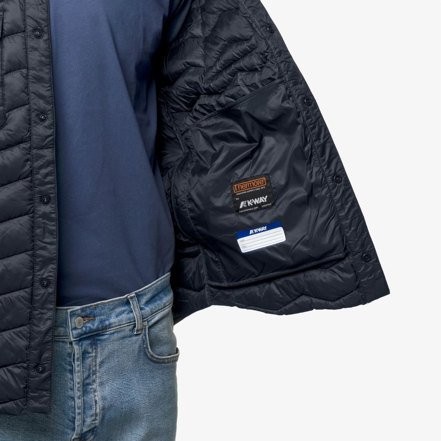 VALEO ECO WARM - Jackets - Short - Man - BLUE DEPTH - immagine 2