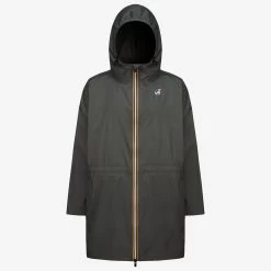 LE VRAI 3.0 ELYSEES - Jackets - 3/4 Length - Unisex - GREEN BLACKISH